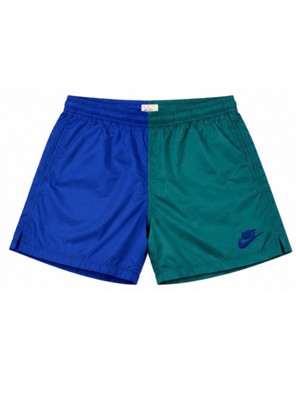 Nike Men’s Split Blue and Teal Trunks